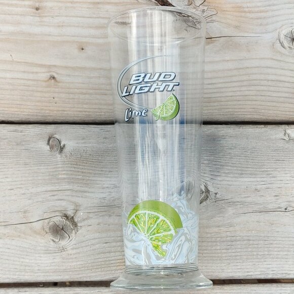 Attractive Bud Light Lime Glasses PAIR - Picture 3 of 7